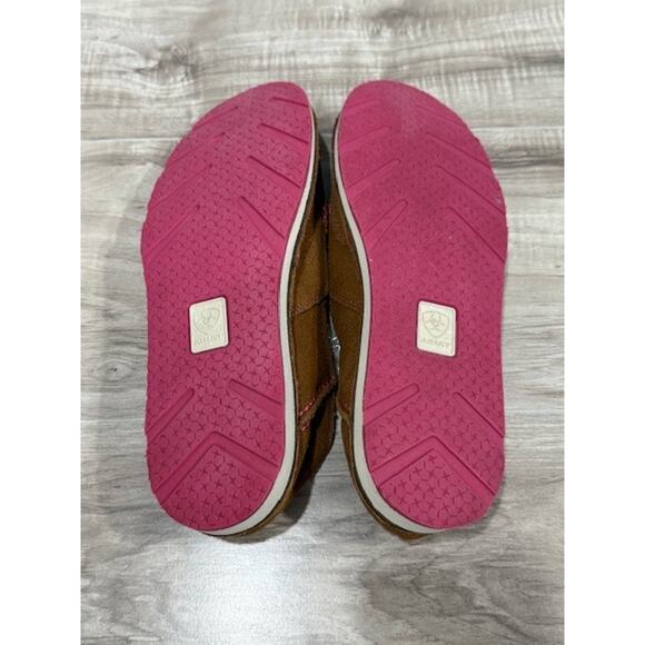 NEW Ariat Women's Cruiser Western Aloha Hula Shoes - Walnut - Size 9B - Picture 7 of 13